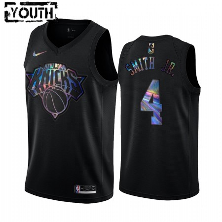 Kinder NBA New York Knicks Trikot Dennis Smith Jr. 4 Iridescent HWC Collection Swingman